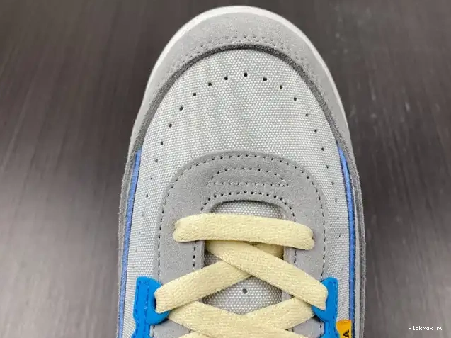 Rep Kickmax Fog DN3802-001 Jordan 2 Retro Union Grey 0514
